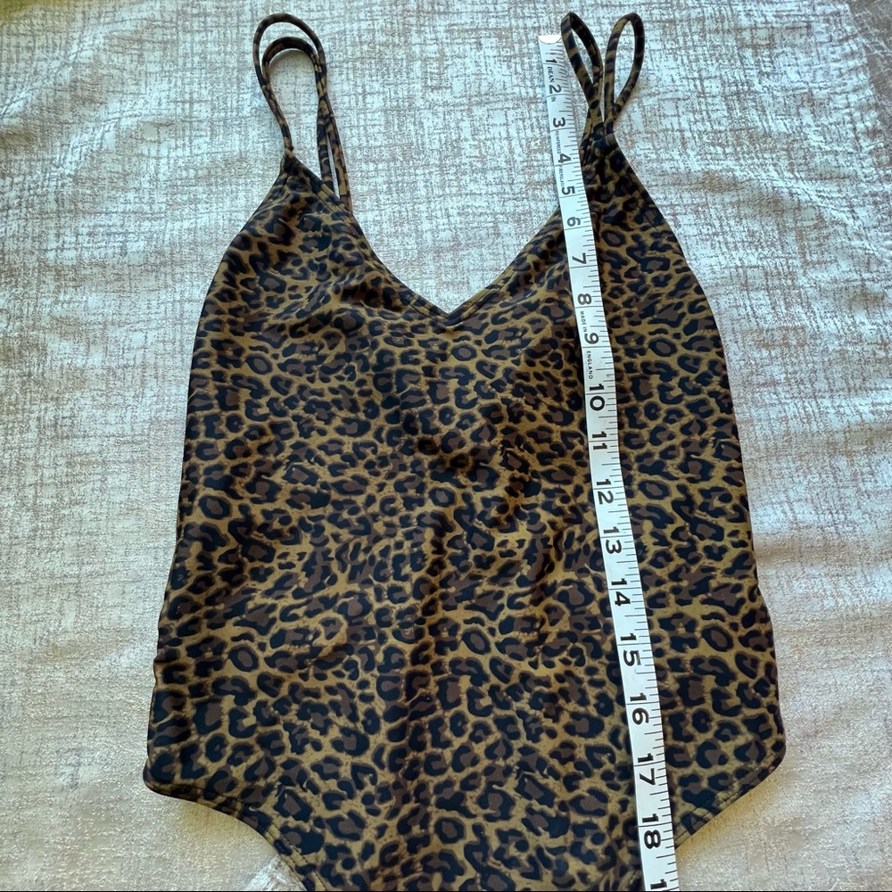 Kendall + Kylie Leopard Cheeky CrissCross Swimsuit - Picture 13 of 14